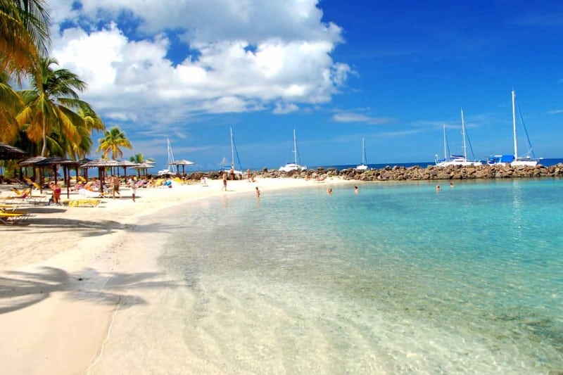 Plage Pointe du Bout Martinique 1